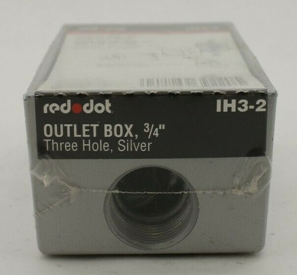 Red Dot IHD-2 1-Gang Outlet Box