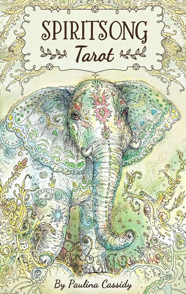 Spiritsong Tarot, Symbolic tarot attributes, 78 Cards, Includes guidebook
