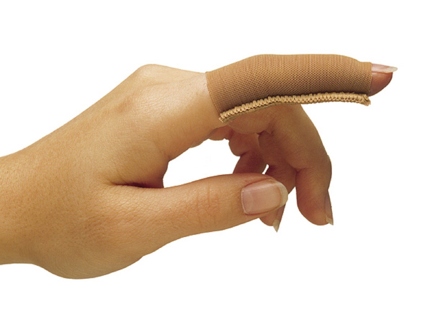 Digi-Sleeve Finger Sleeves, 55 inch Box, Medium, Tan - New w/o Packaging