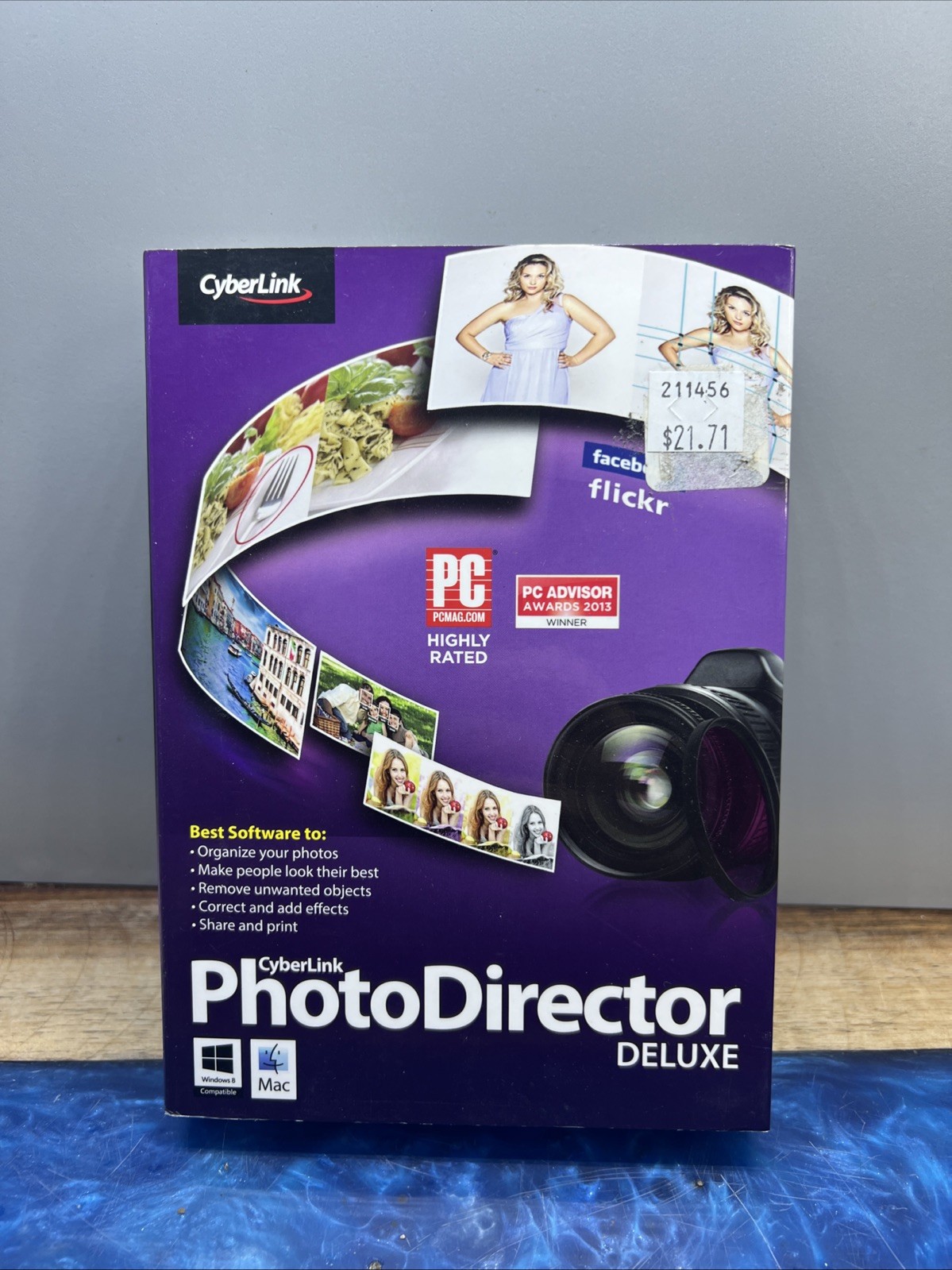 Cyberlink Photo Director Version 4 Deluxe Photography Editing Sofware - Sealed