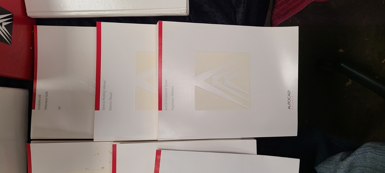 AUTOCAD Release 11 386 DOS Documentation Pack Manuals Paperwork No Disks