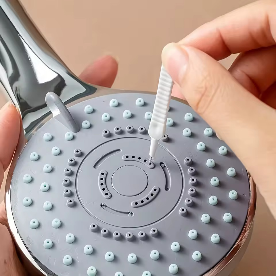 10pcs Shower Head Cleaning Brush Anti-Clogging Small Hole Deep Cleaner Tool Set
