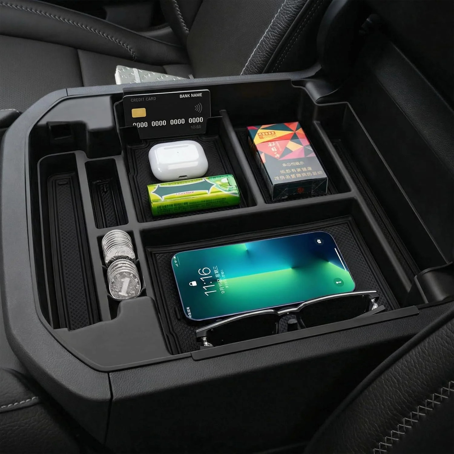 Center Console Organizer Tray Compatible with 2021 2022 2023 2024 2025 2026 GMC