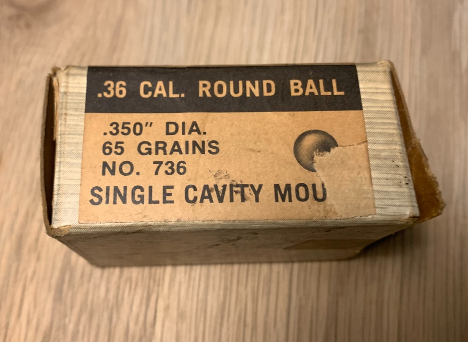 Thompson/Center Arms Co.  .36 Cal. Round Ball Casting- Muzzle Loading