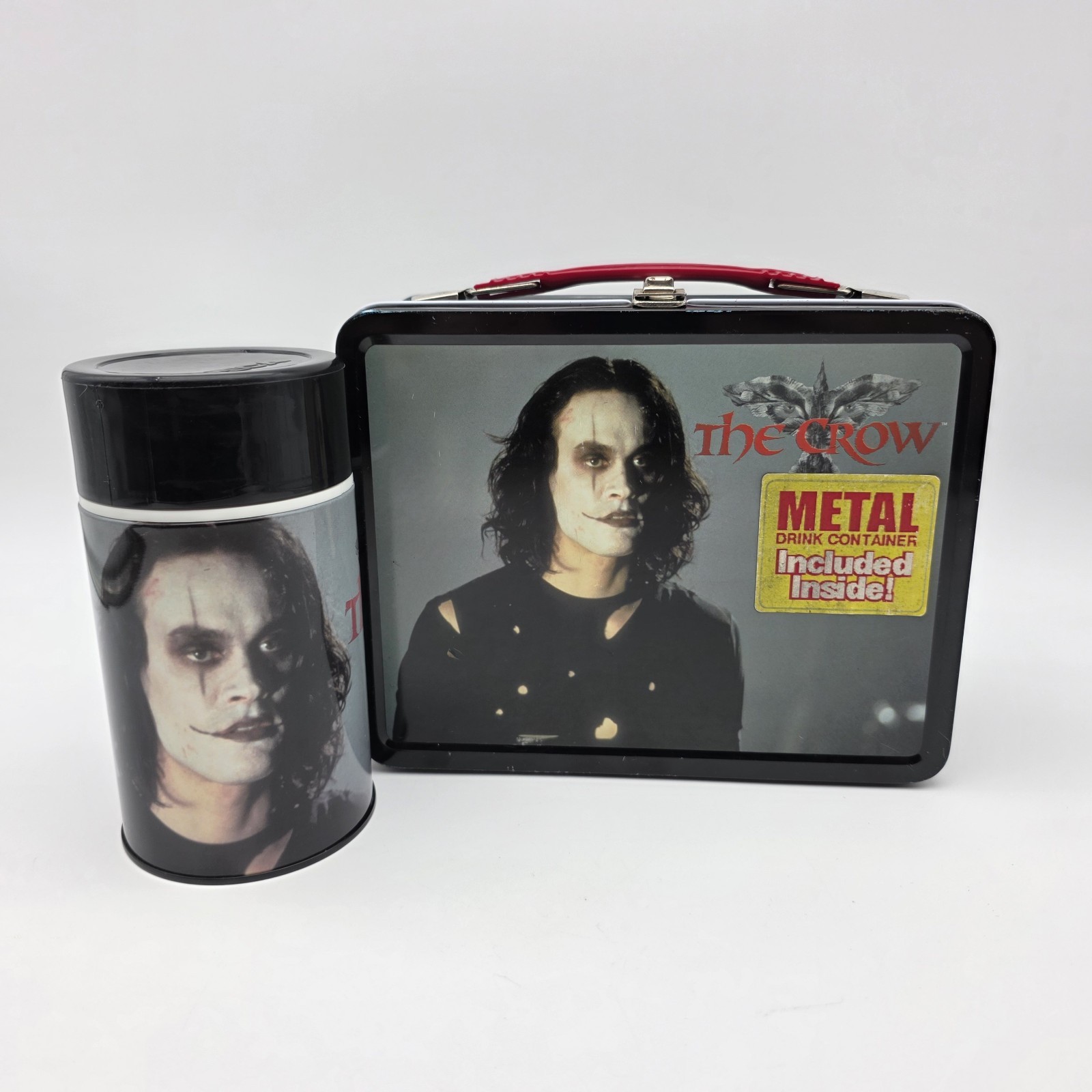 Eric Draven The Crow Metal Lunch Box w/ Thermos (2001, Neca) Limited 2085/5000