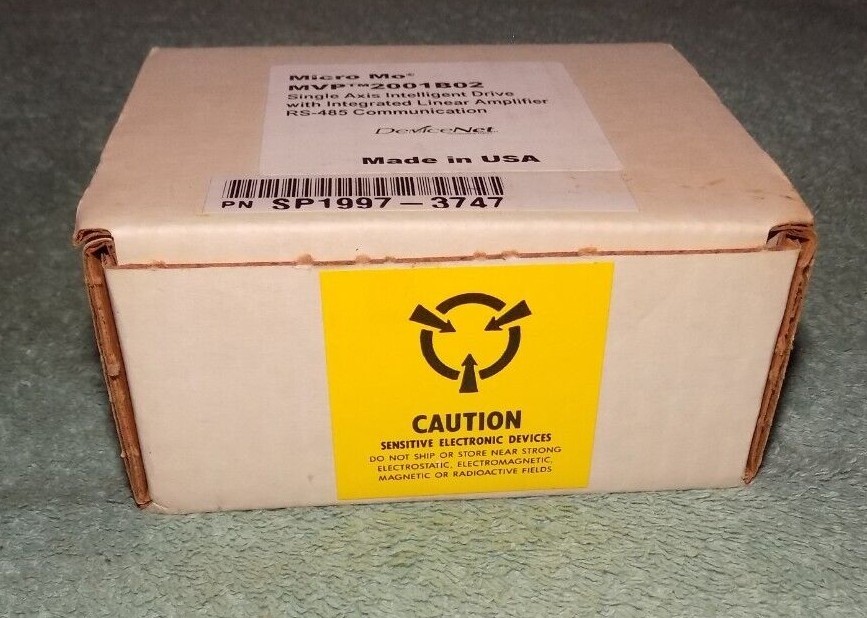 New Micro Mo MVP2001B02 Single Axis Intelligent Drive Integrated Amp DeviceNet
