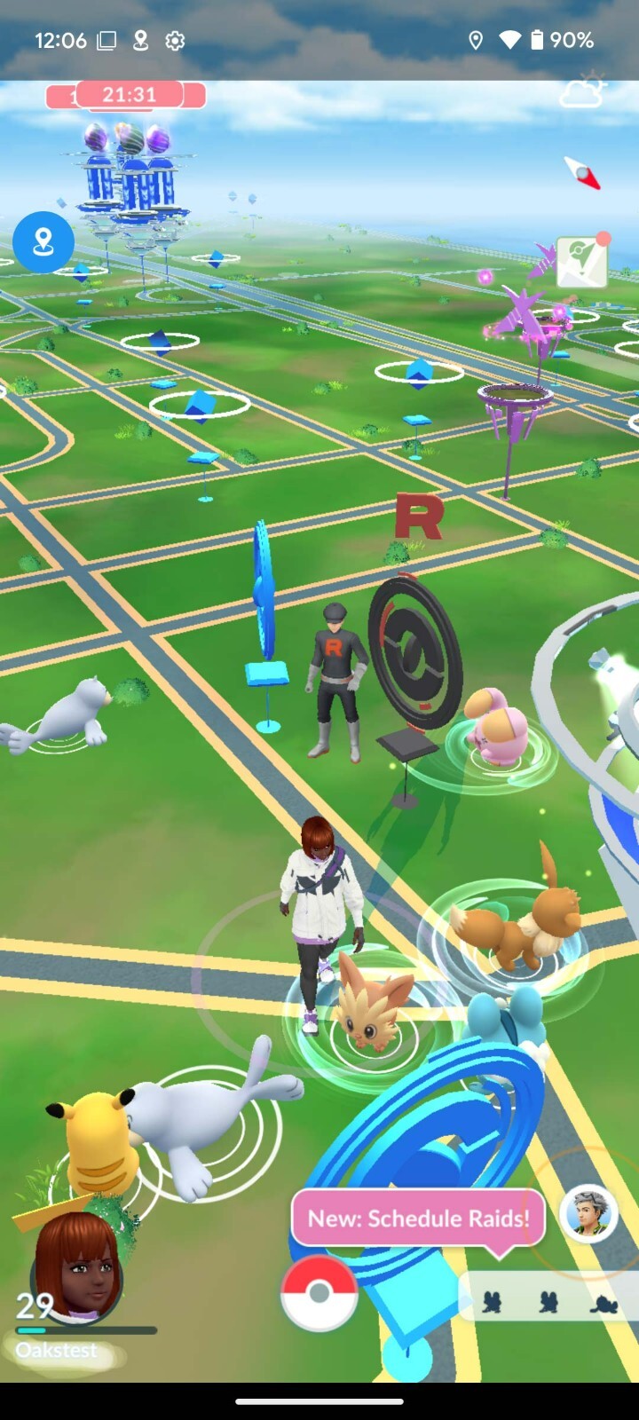 Android pixel 7 lemon grass rooted Pokemon go spoofing phone safe Monster Hunter