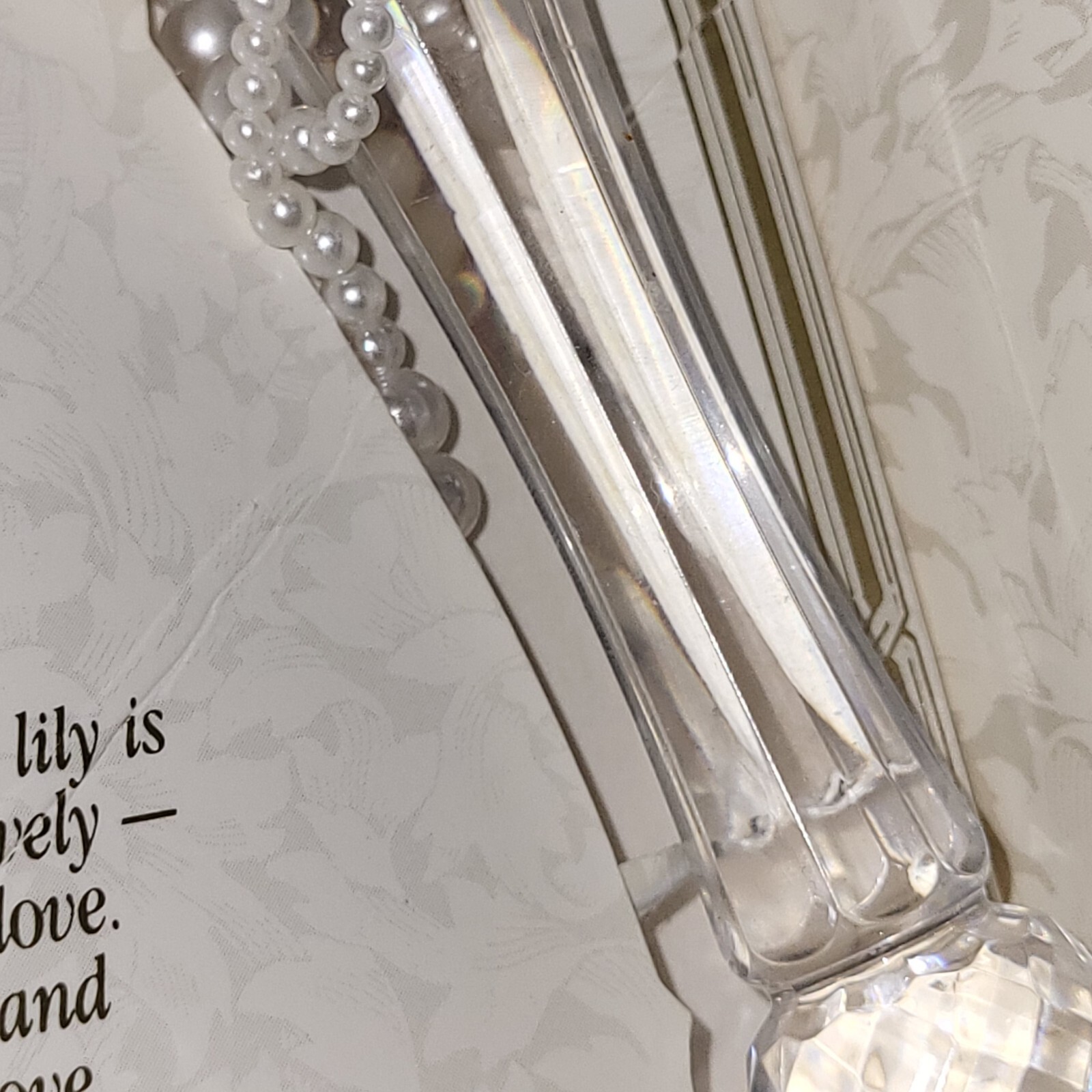 Vintage Lillian Rose Serving Set