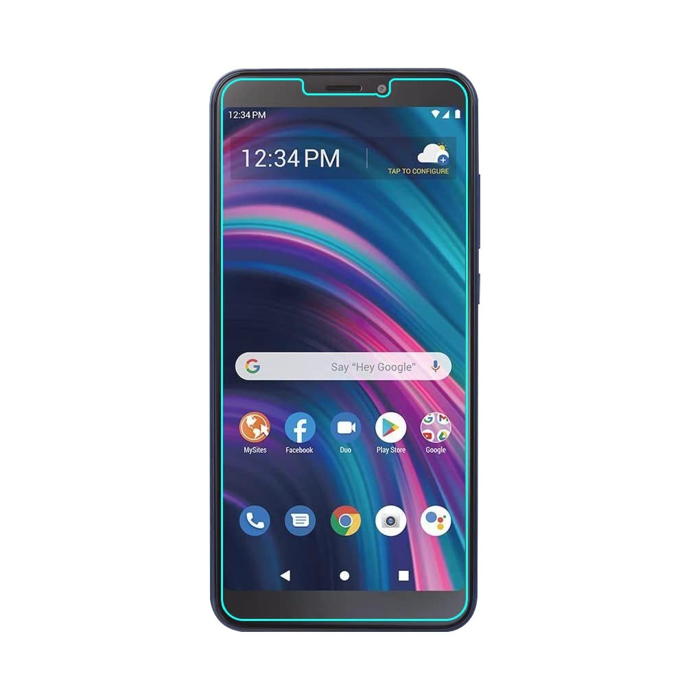 Mr.Shield [3-Pack] Designed For BLU View 3 (B140DL) [Tempered Glass] clear