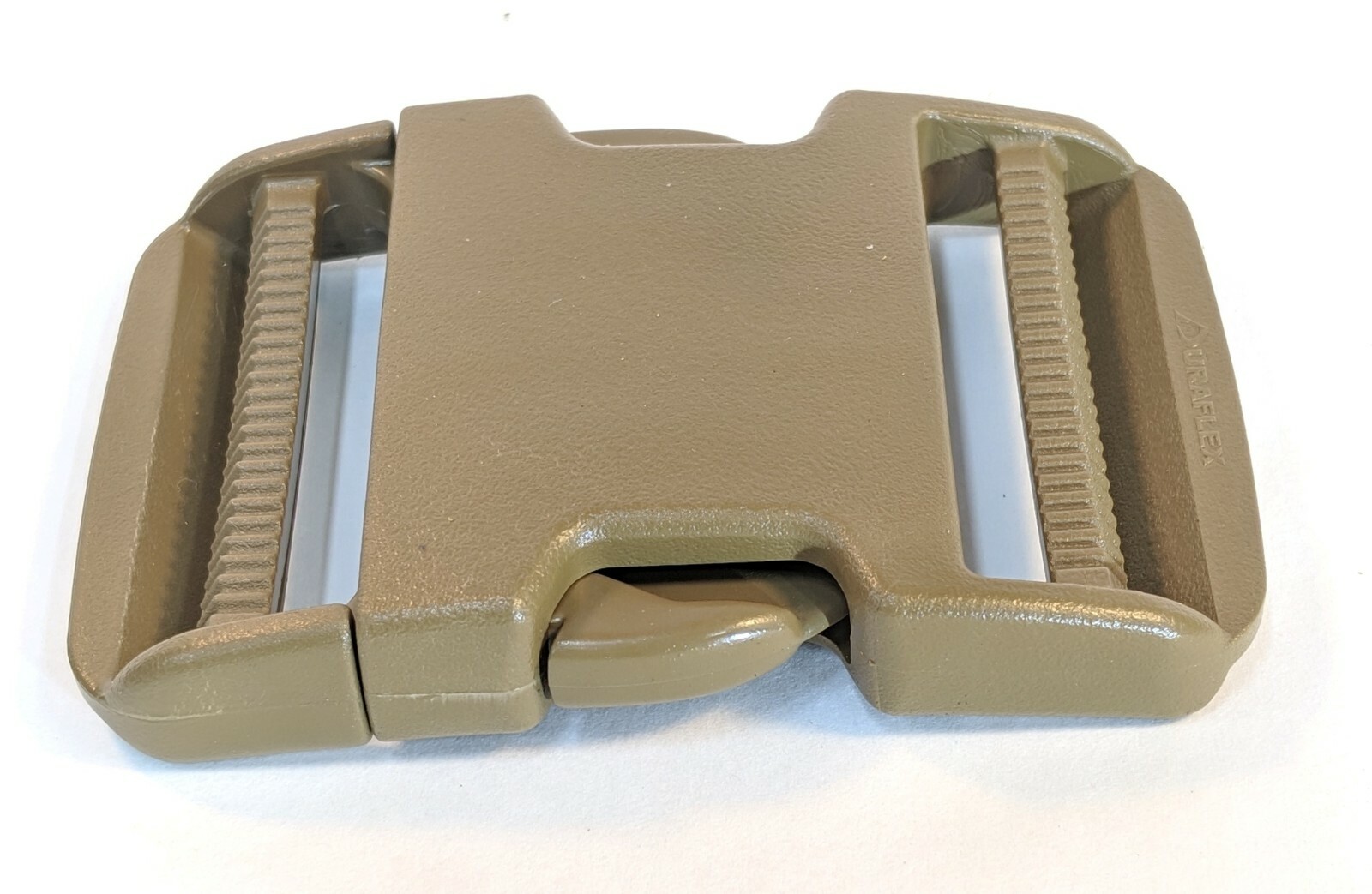 2” inch(50mm) Quick Side Release Buckle - Curved/Contoured -Made in USA (Brown)
