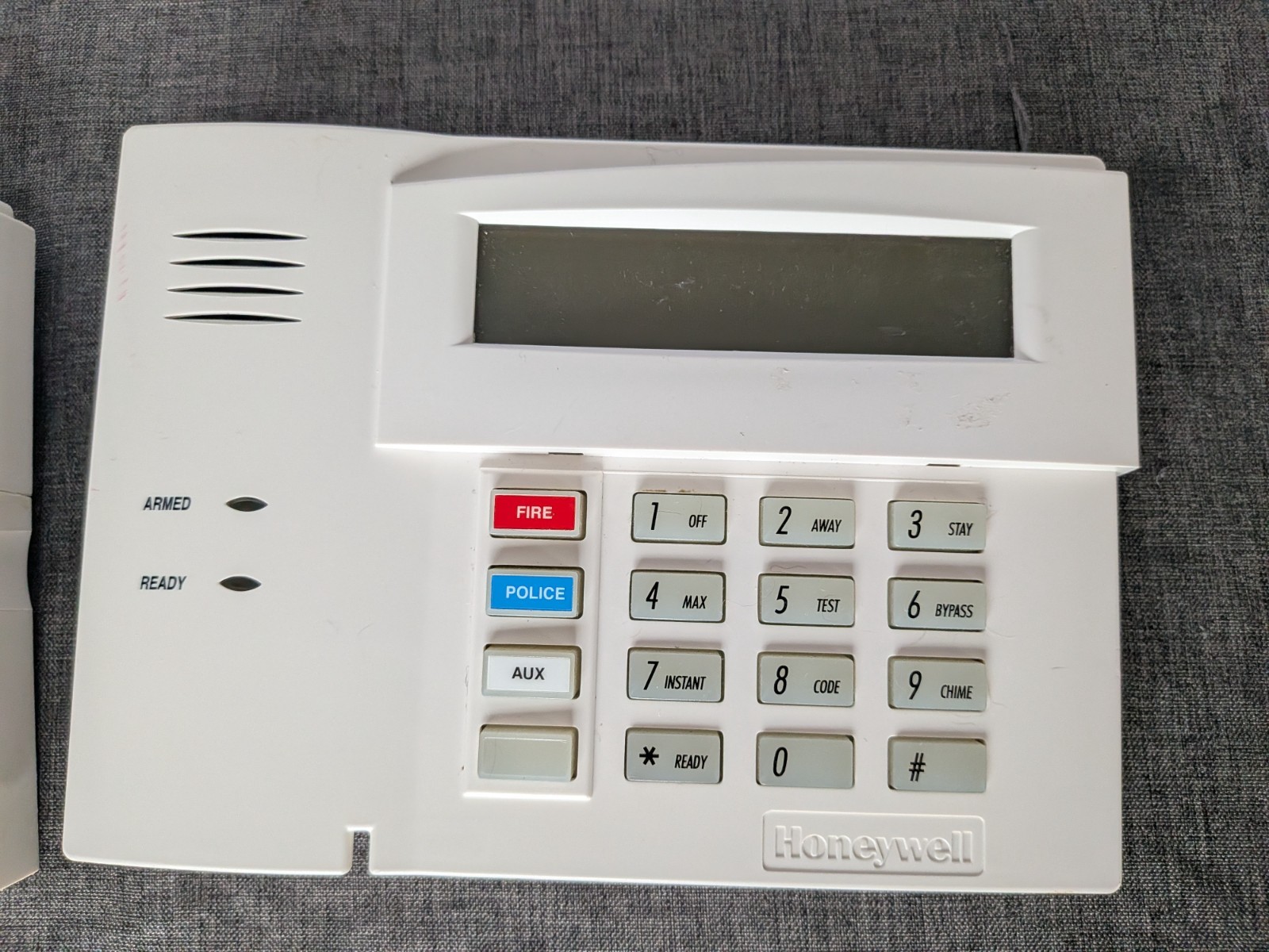 Lot of 2 Honeywell 6160 Ademco Alarm Keypad