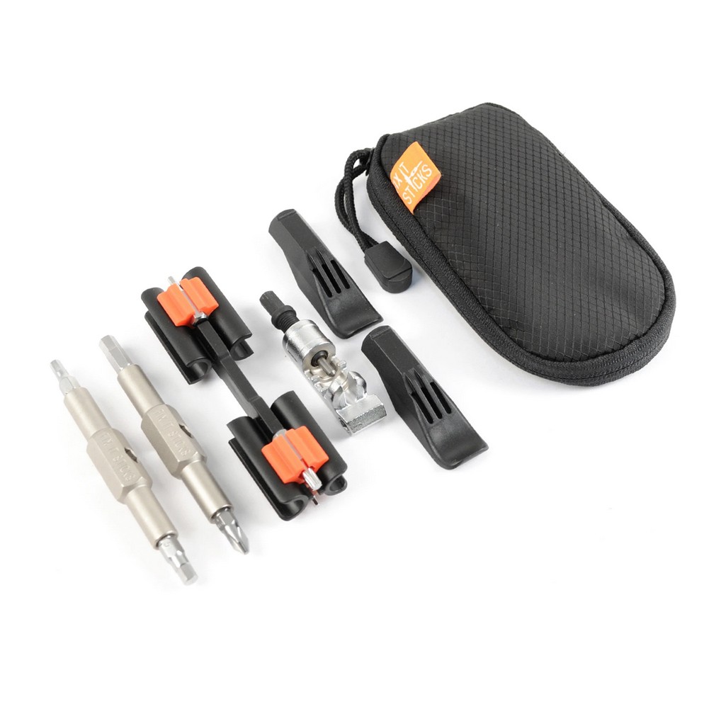 Fix It Sticks Mountain Bike Tool Kit with Set of Replaceable Fix It Sticks