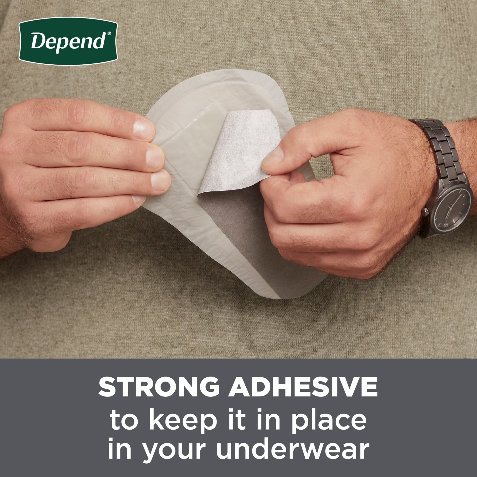 Depend Shield Incontinence Pads for Men Bladder Control Pads, Light, 58 Count