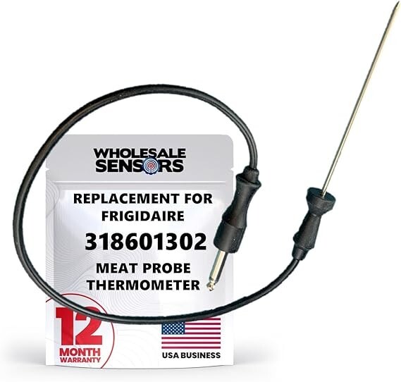 Frigidaire 318601302 Meat Probe Replacement Thermometer 12 Month Warranty