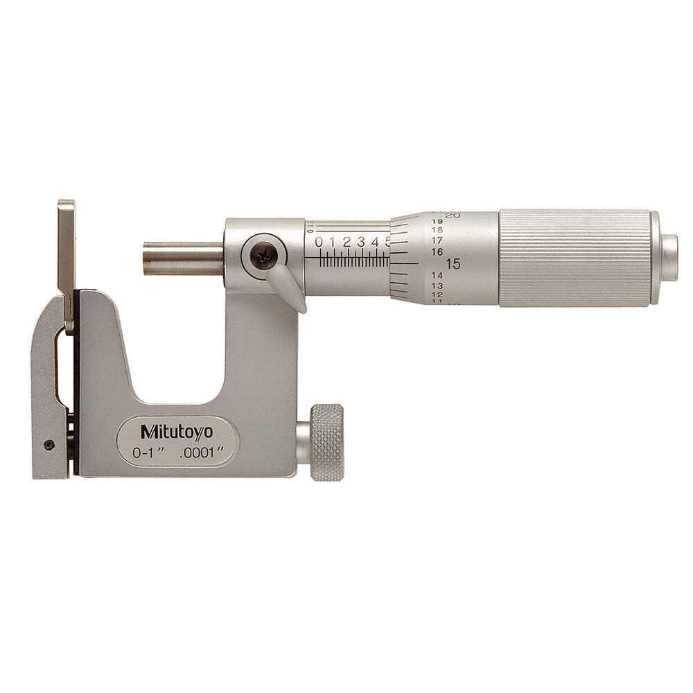 0-1" MULTI-ANVIL MICROMETER .0001" FRICTION THIMBLE  MITUTOYO 117-107
