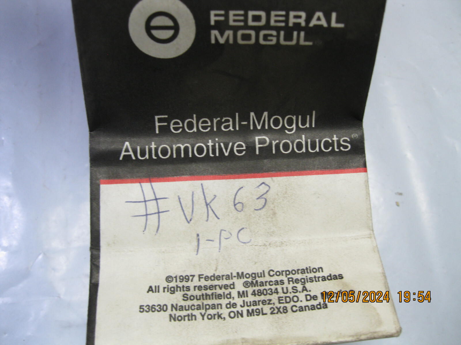 Engine Valve Spring Retainer Keeper Sealed Power VK-63