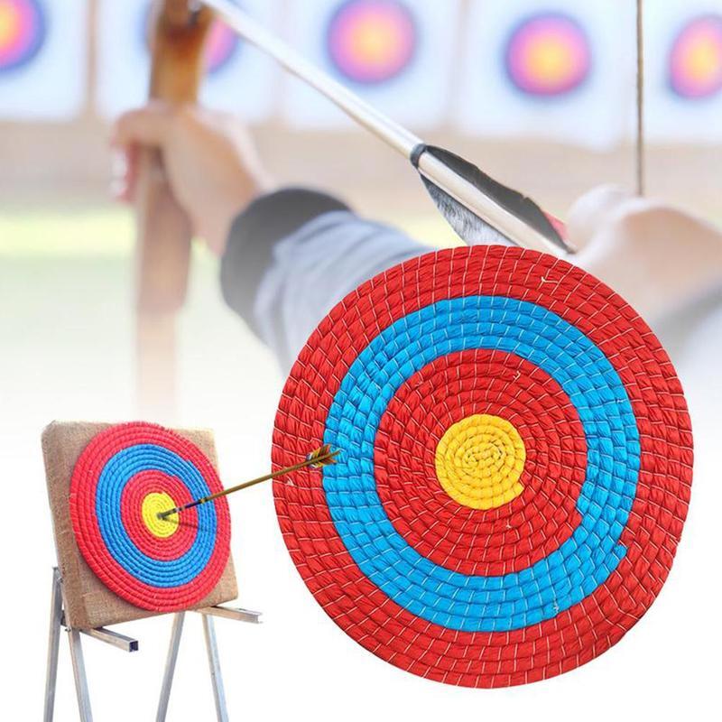 Shooting Practice Dart Board 50cm/20"Archery Straw Target Round Bow Arrow Target