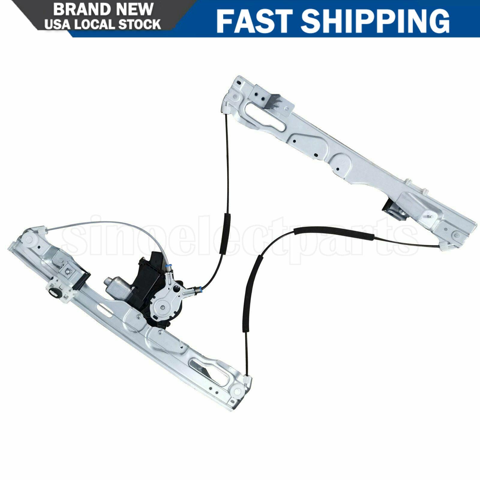For 2011-2014 Ford F150 Front Passenger RH Side Power Window Regulator W/ Motor