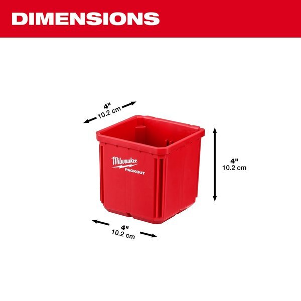 Milwaukee Tool 48-22-8062 2Pk Bin Set For Packout™