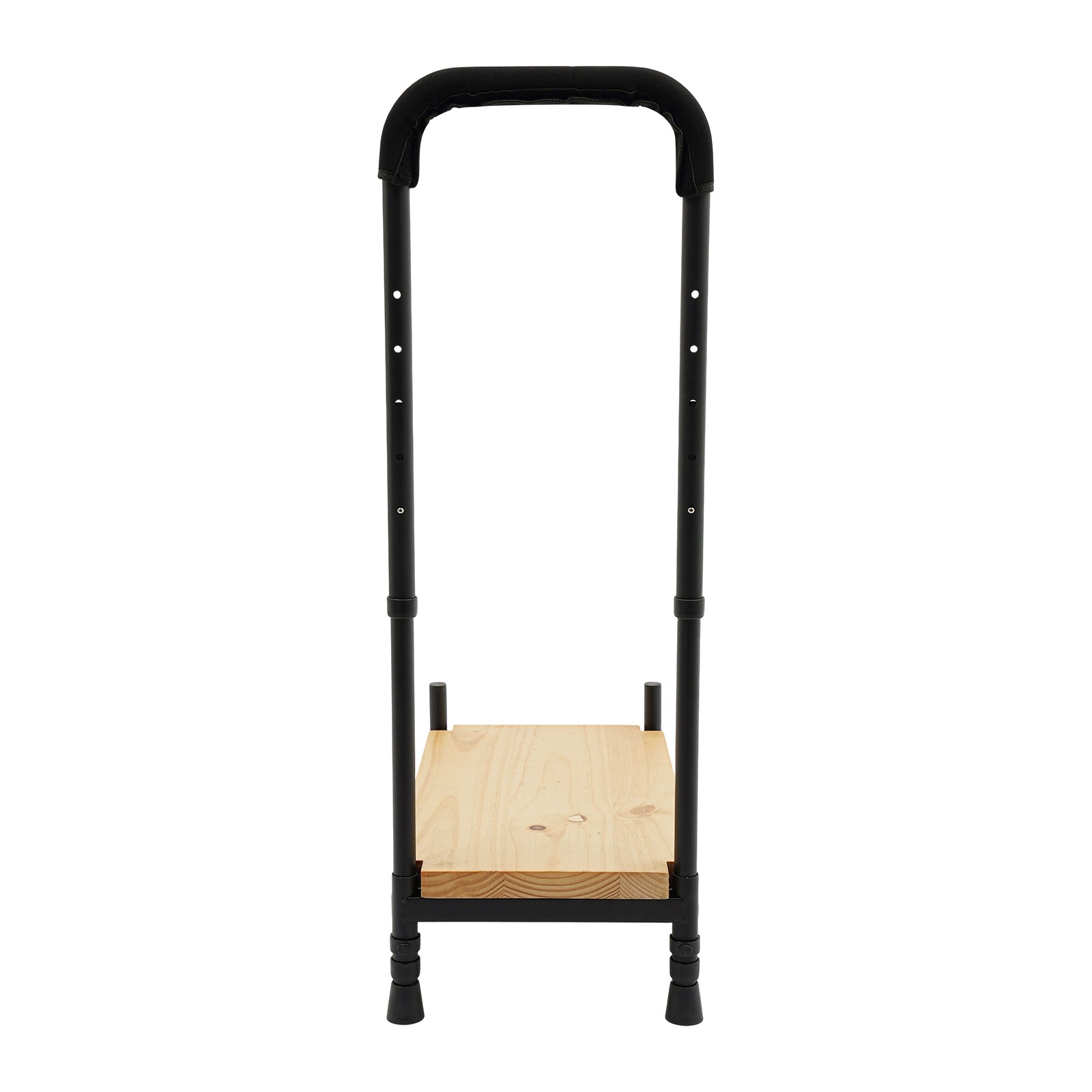 Freestanding Adjustable Height Bedside Step Stool Soft Foam Load 181kg For Eldly