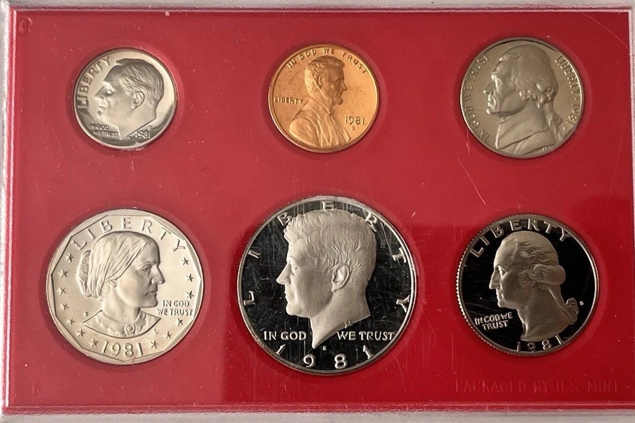 1981 United States Proof Set Plus BONUS COIN