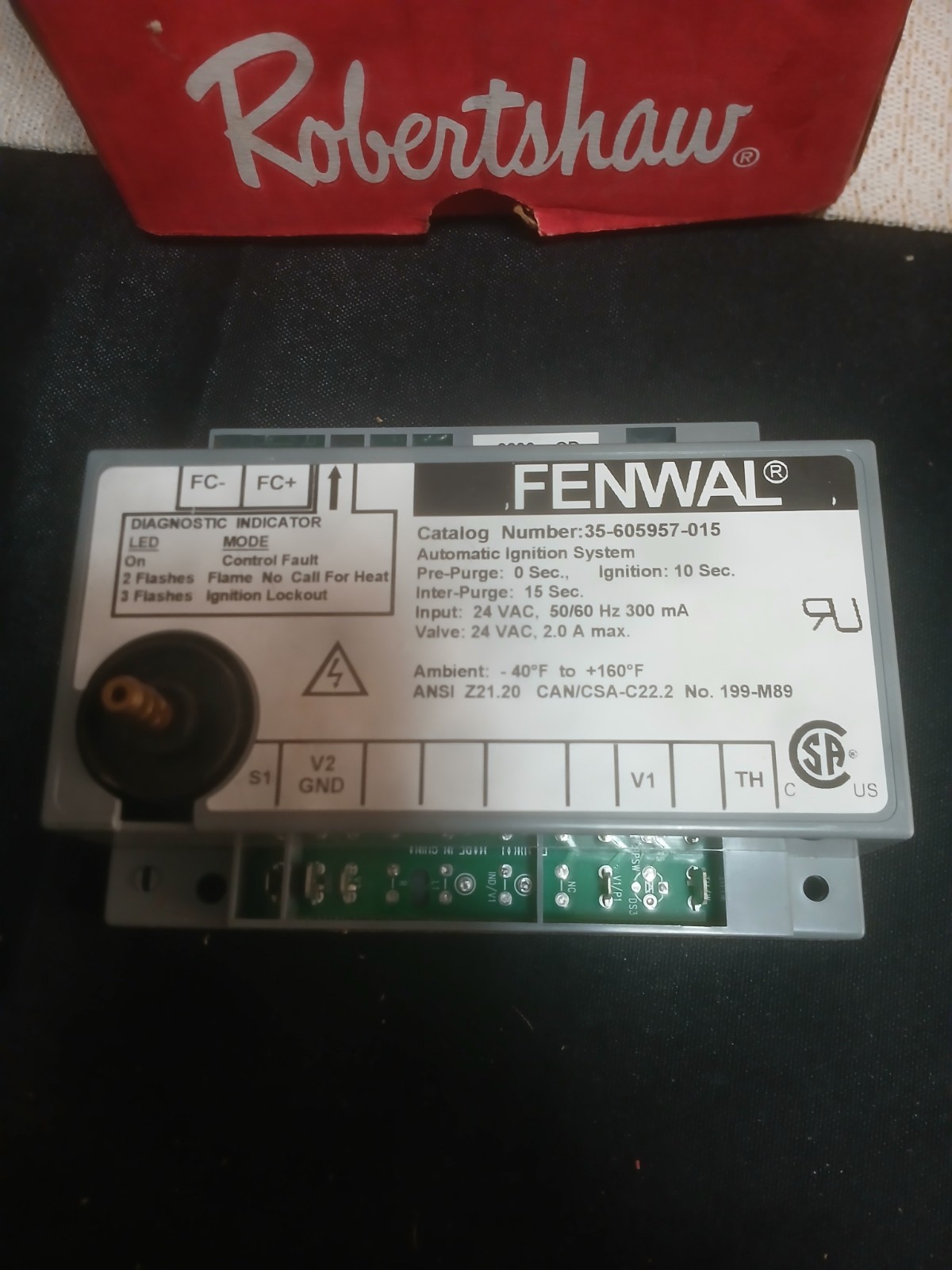 New Fenwal 35-605957-015 Ignition Module