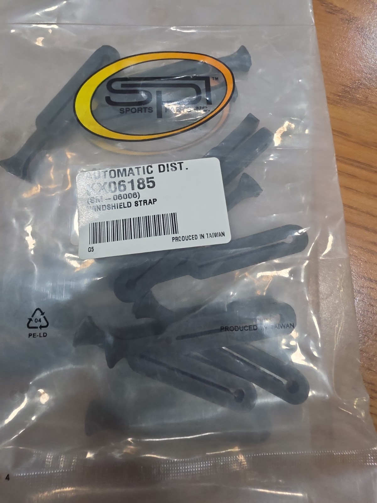 SPI Sports Parts Inc Windshield Straps for Polaris SM-06006