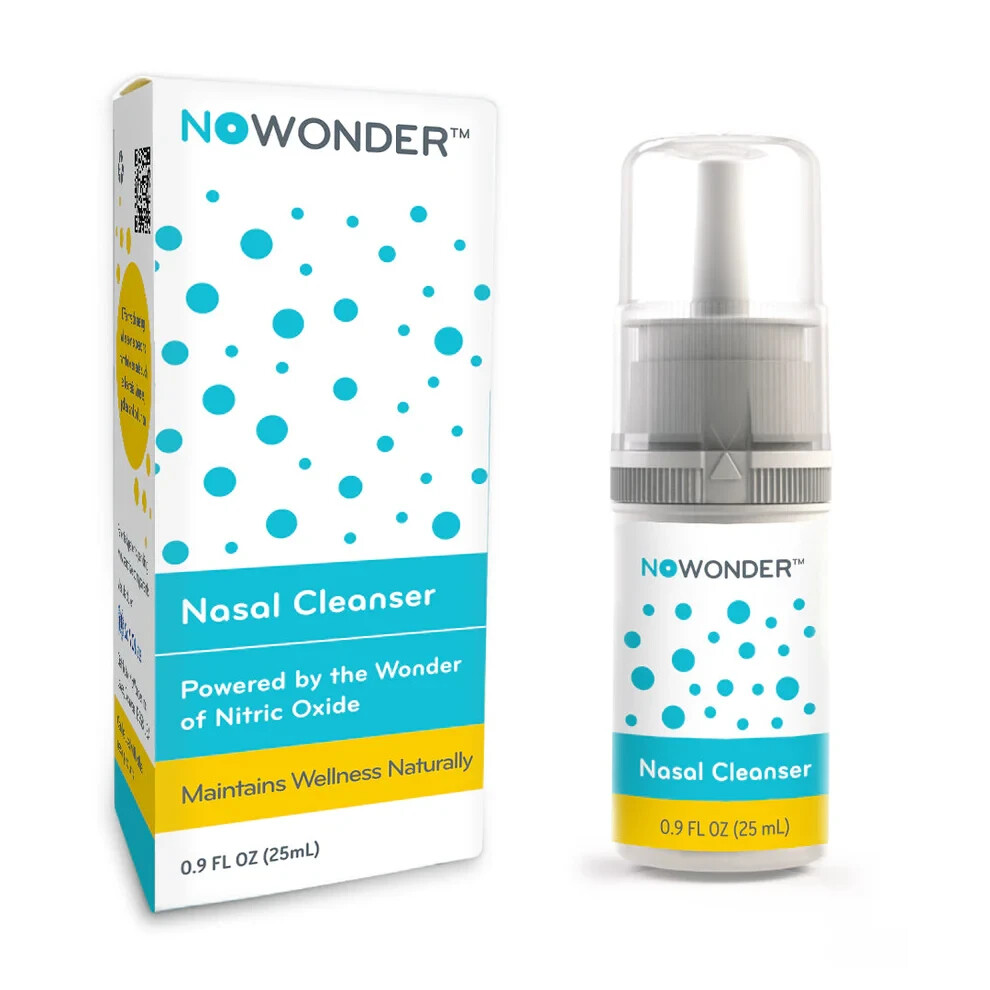 3-PACK NOWONDER™ (Enovid) SaNotize Nasal Spray Cleanser Powered by Nitric Oxide