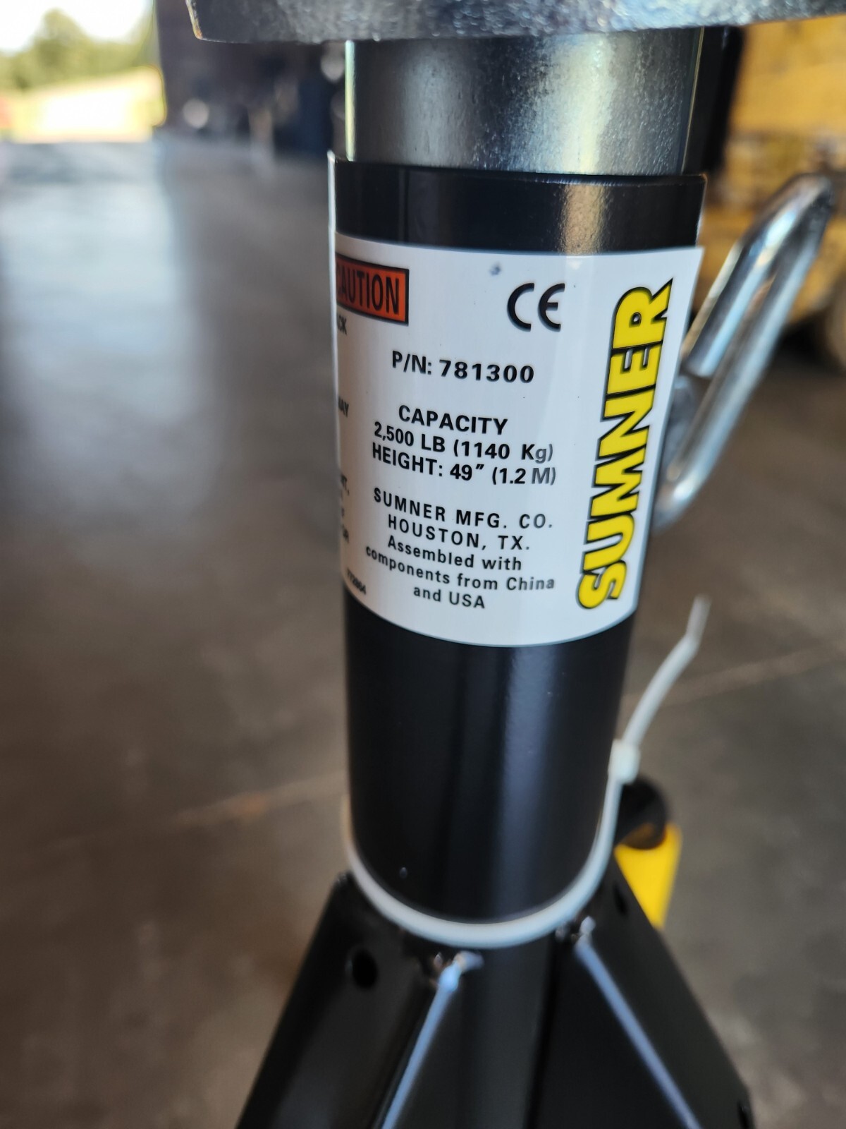 *NEW* Sumner 781300 Fold-A-Jack Pipe Stand 2500 Lb. Capacity