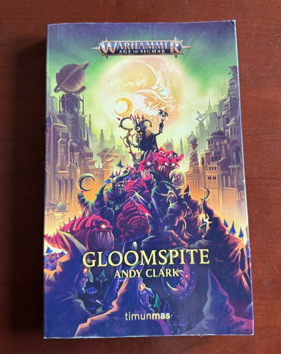 Warhammer Age of Sigmar Black Library Gloomspite Andy Clark - Spanish