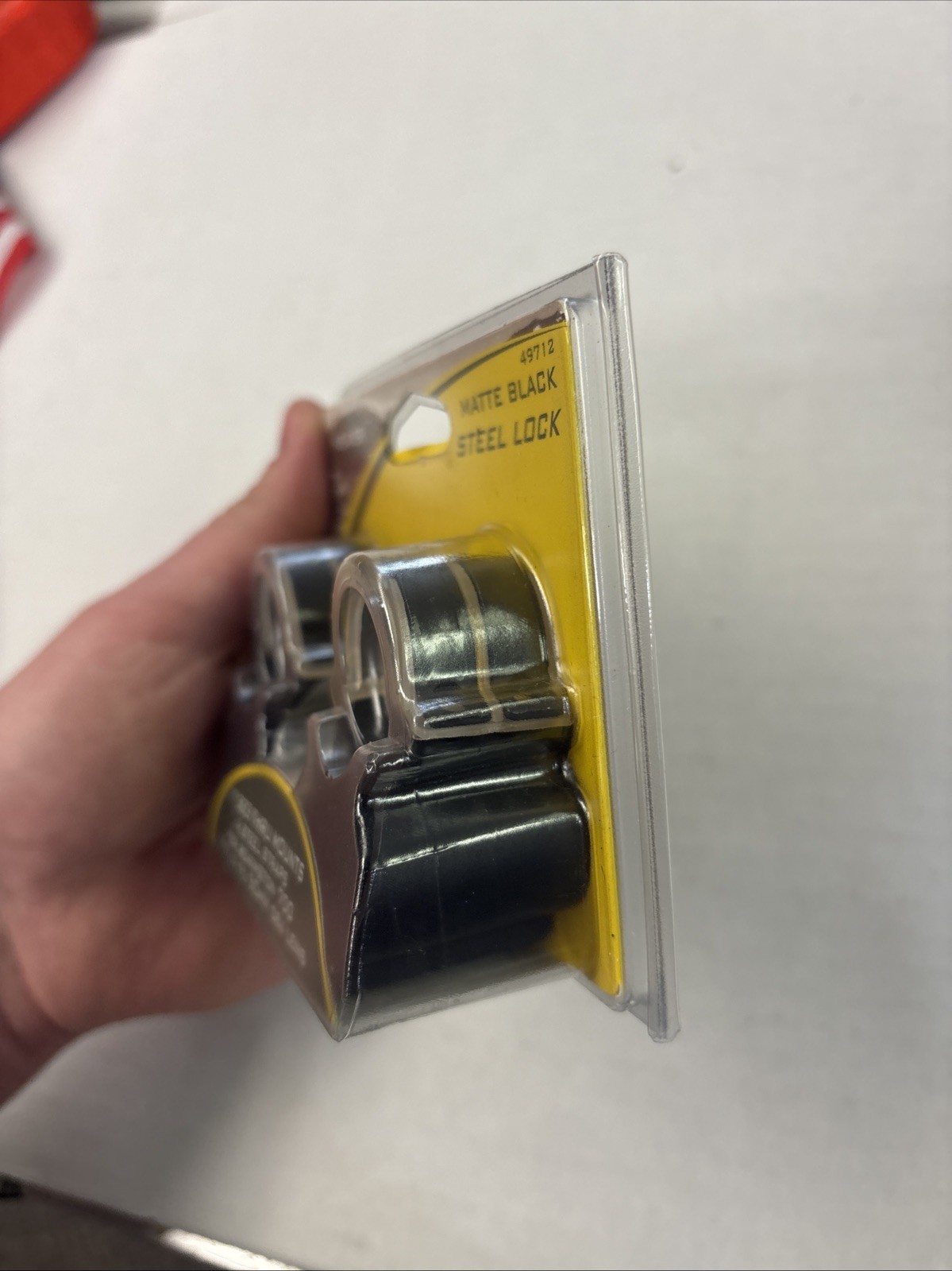 Weaver Matte Black Steel Lock See-Thru Mount