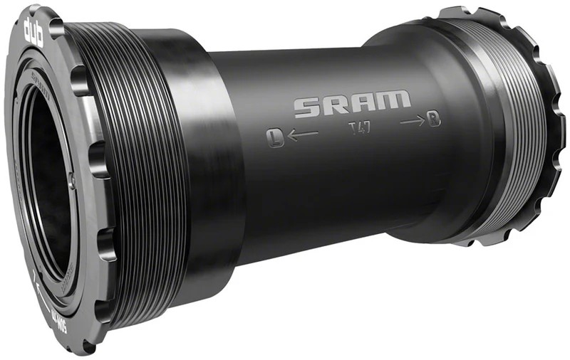 SRAM DUB T47 Road/Road Wide Threaded Bottom Bracket - 29mm SRAM DUB Black
