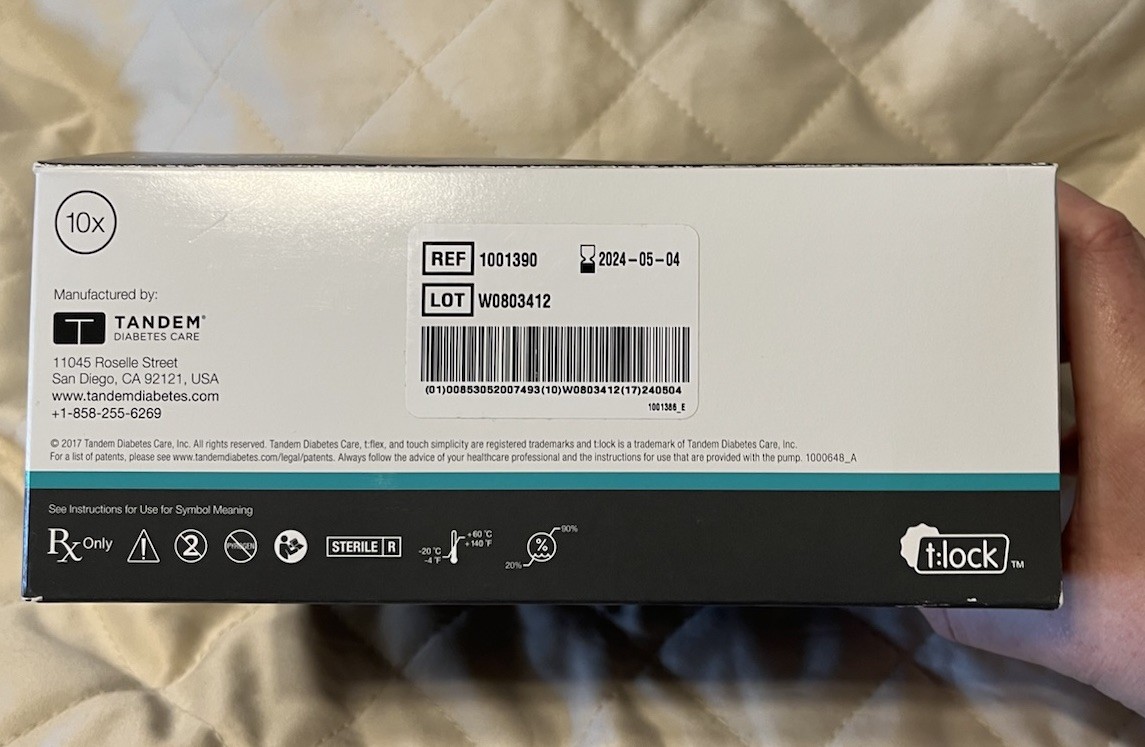 T-slim Insulin Pump Refill Cartridges