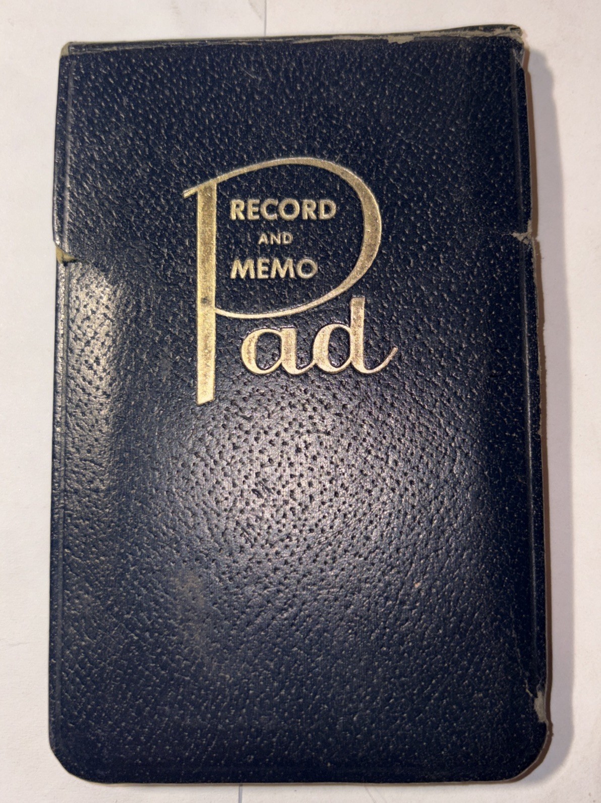 Vtg Record And Memo Pad Early 1900’s Partially Used Royal Vernon Line No. 10-14