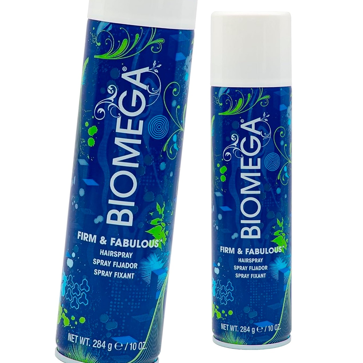 Biomega Firm & Fabulous Hairspray 10 Oz - Pack of 2