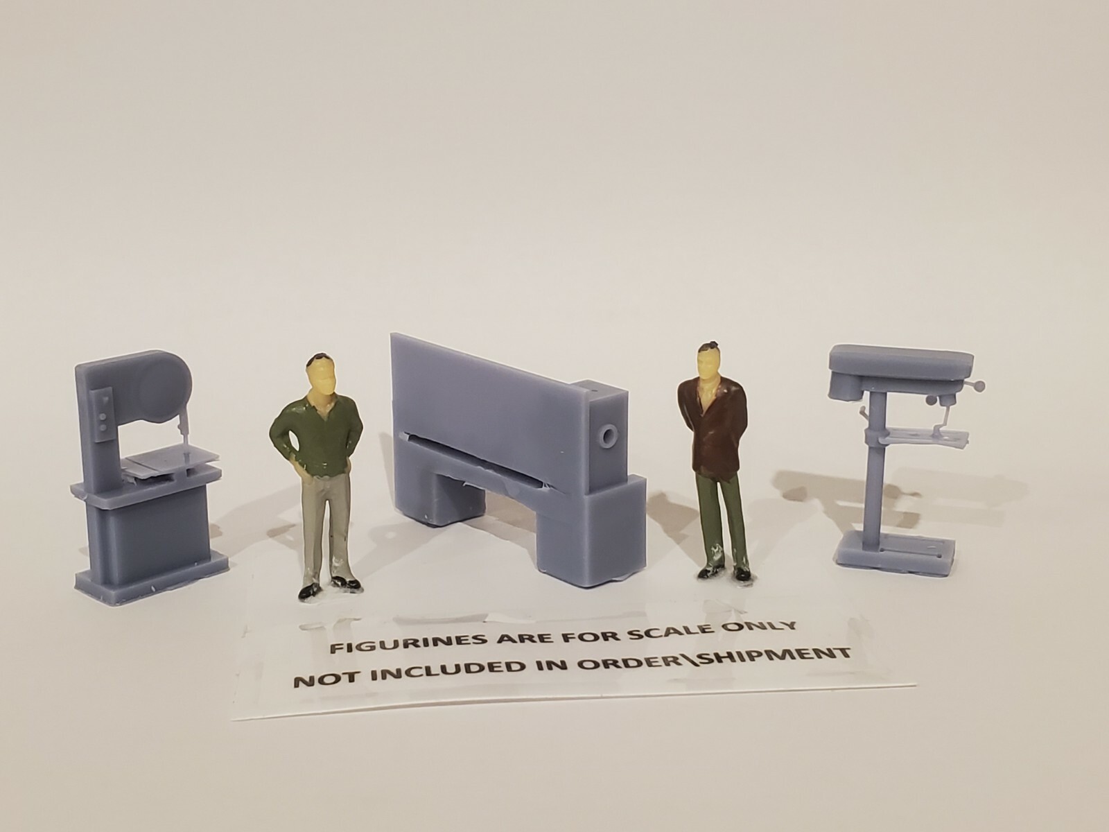 O scale Machine Shop - Model Railroad - Dioramas A Grade