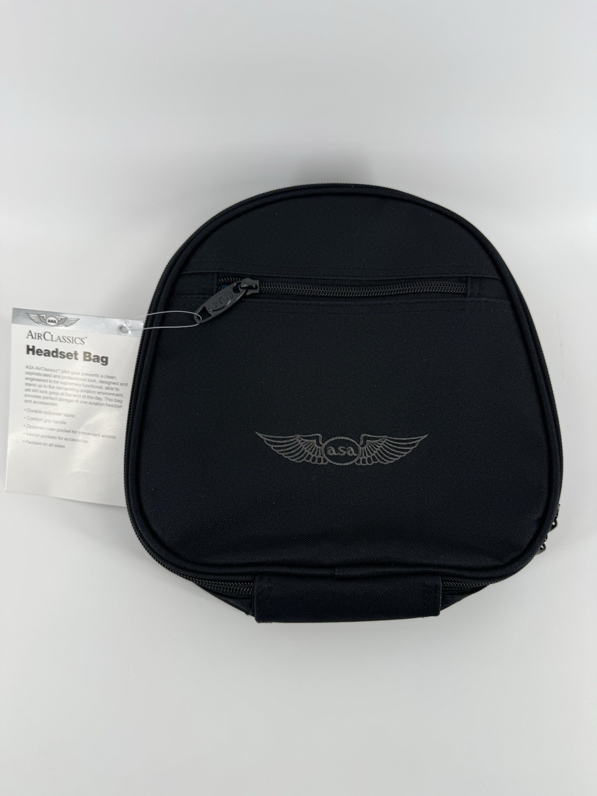 ASA Single Headset Bag ASA-BAG-HS-1A Black Bag NEW