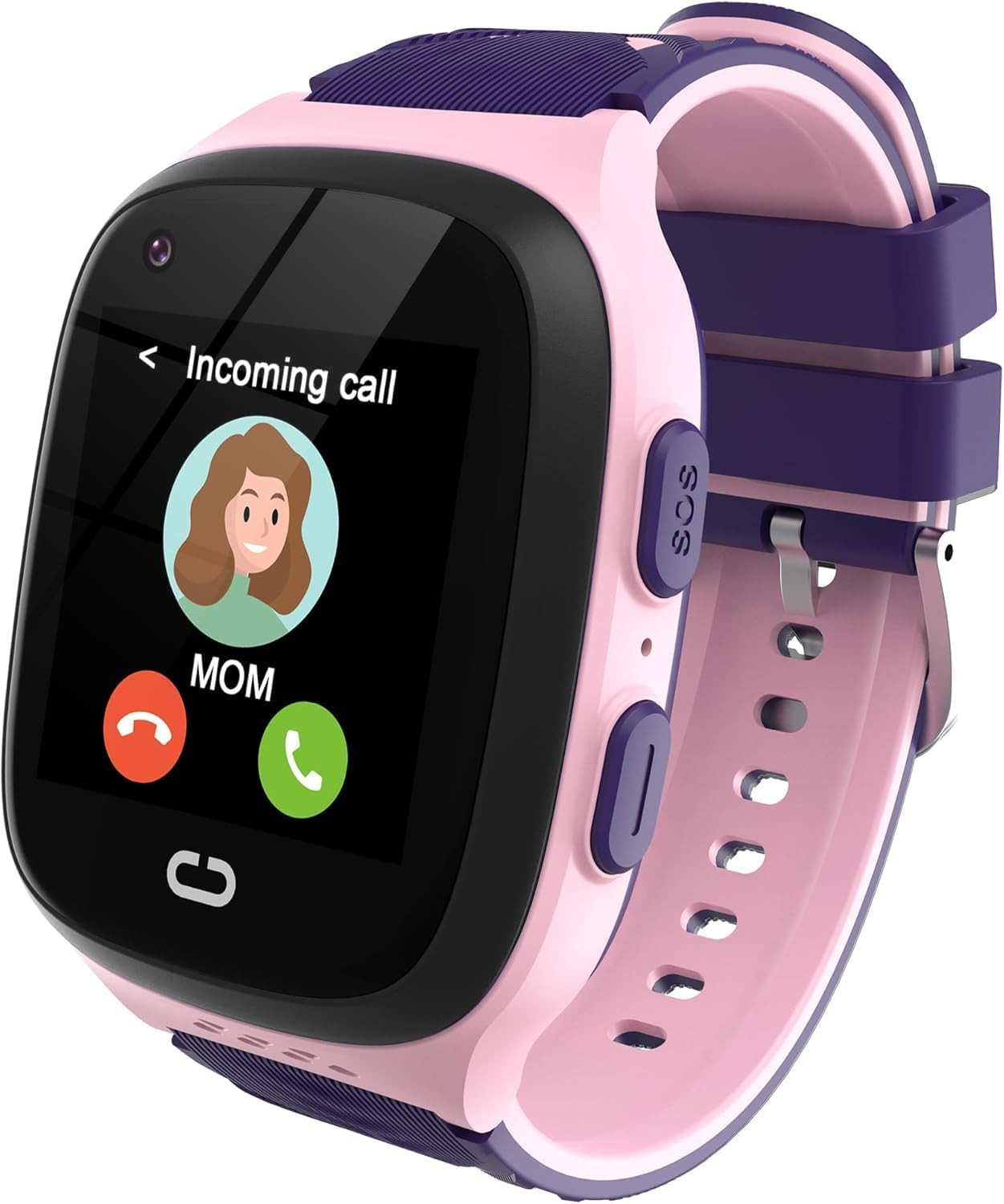 4G Kids Smart Watches Girls with GPS Tracker, Kids Cell Phone Watch for Girls Ag
