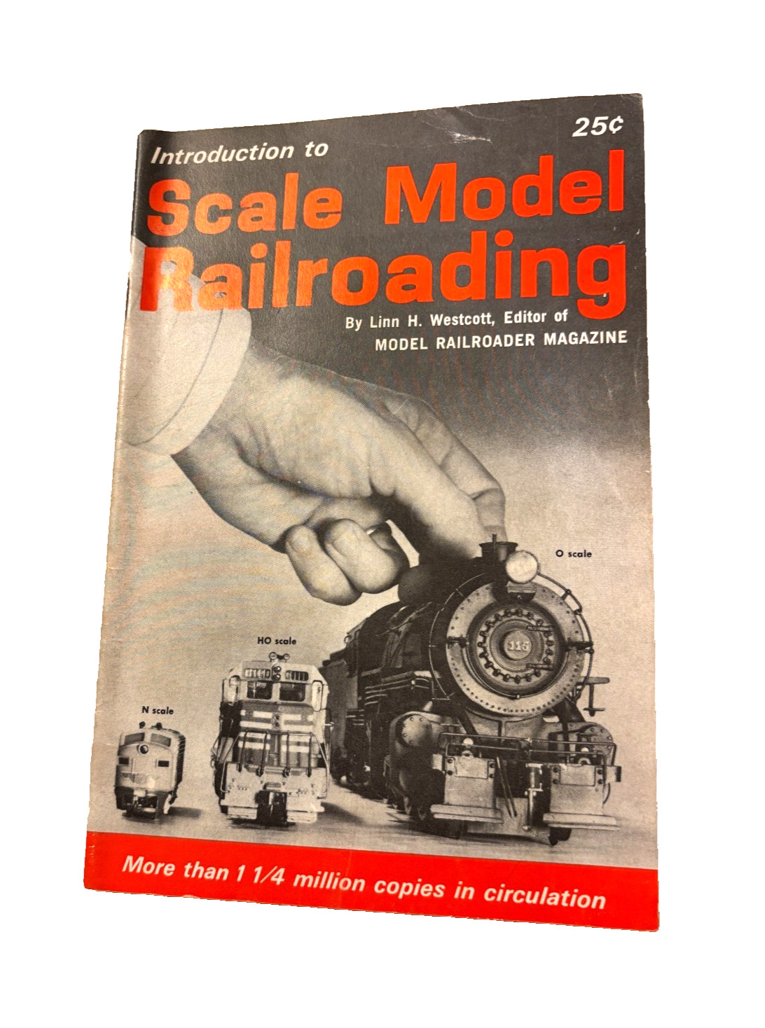 Introduction to Scale Model Railroading Booklet  / Westcott - 1969