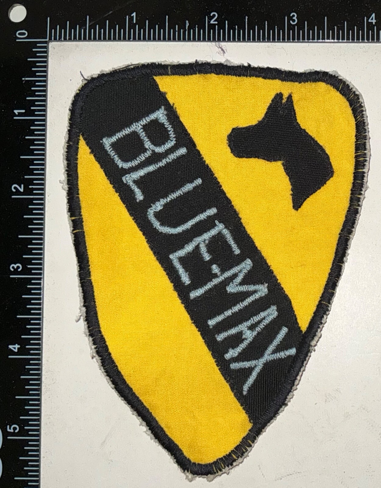 REPRODUCTION Vietnam War US Army 1st Cavalry Division Blue Max Patch