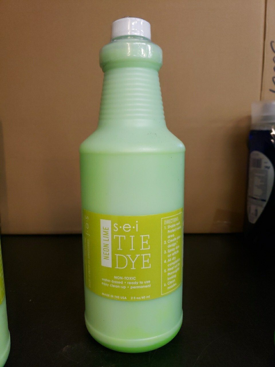 sei Crafts Tie Dye 6-1081 Neon Lime- 32 Fl Oz Bottle