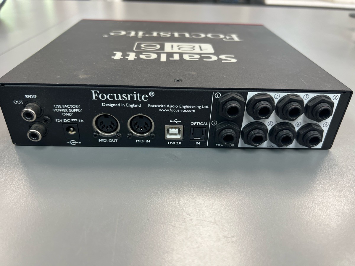 Focusrite Scarlett 18I6 (PD7017874)