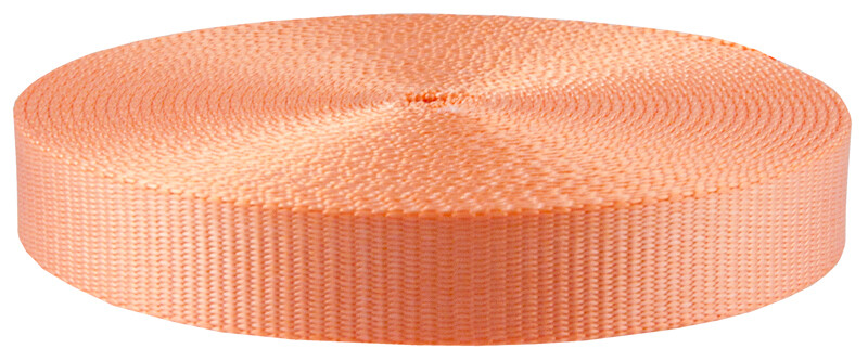 3/4 Inch Mango Super Heavy Nylon Webbing Closeout, 10 Yards
