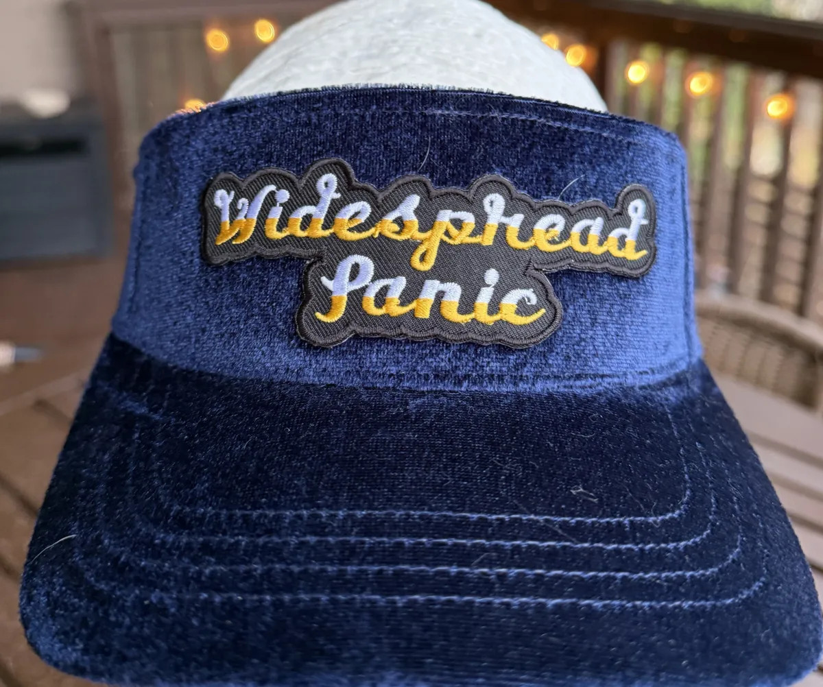 Widespread Panic Velour Visor - Navy