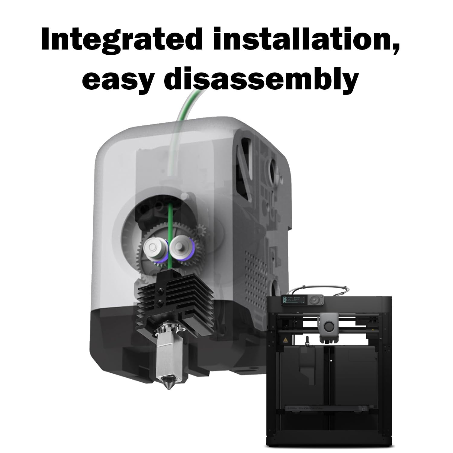 Professional Hotend Printhead Replacement Kit for Bambu Lab P1P/P1S 3D Printers