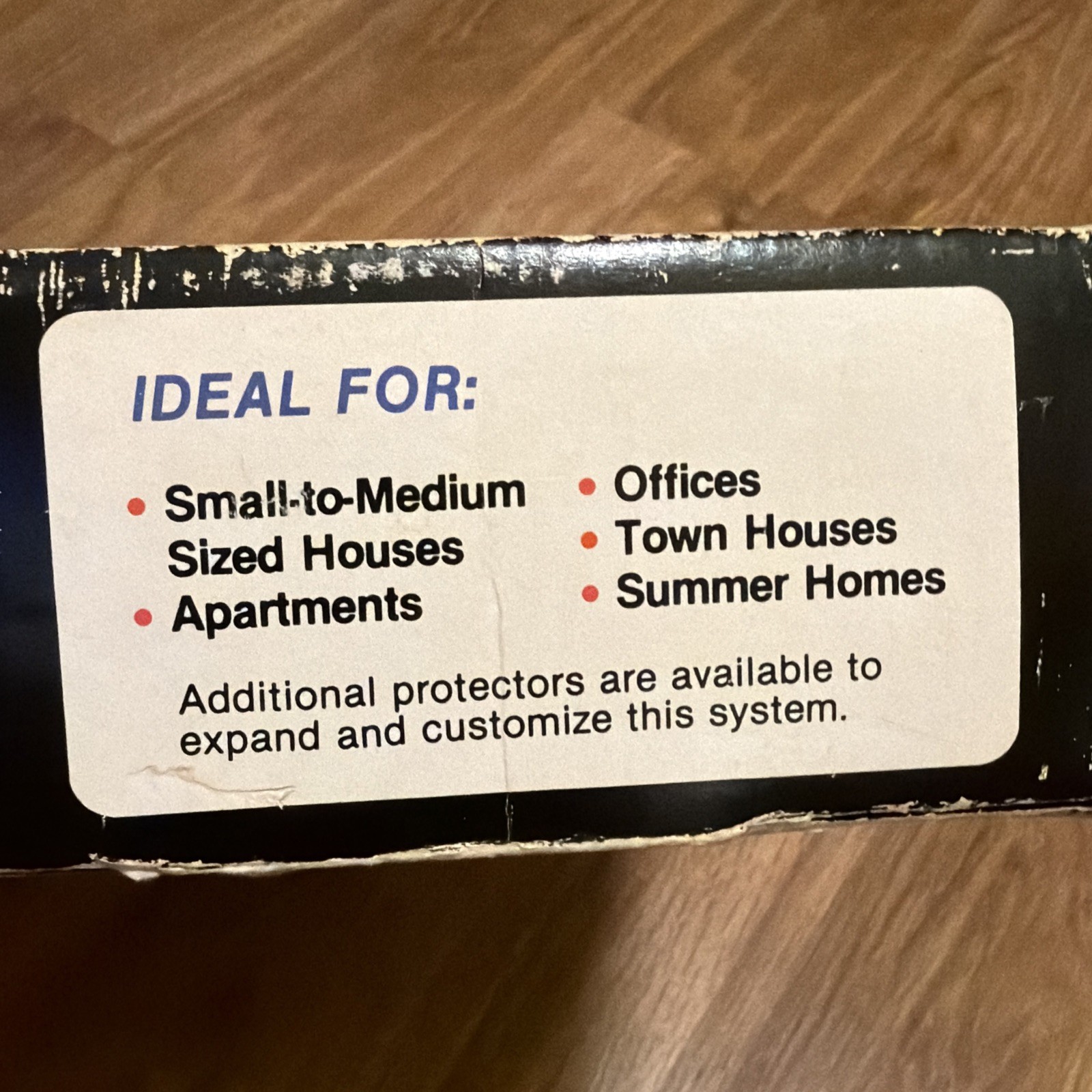 Vintage Never Installed Wells Fargo Security System Model RAS-1 Medium Size Home