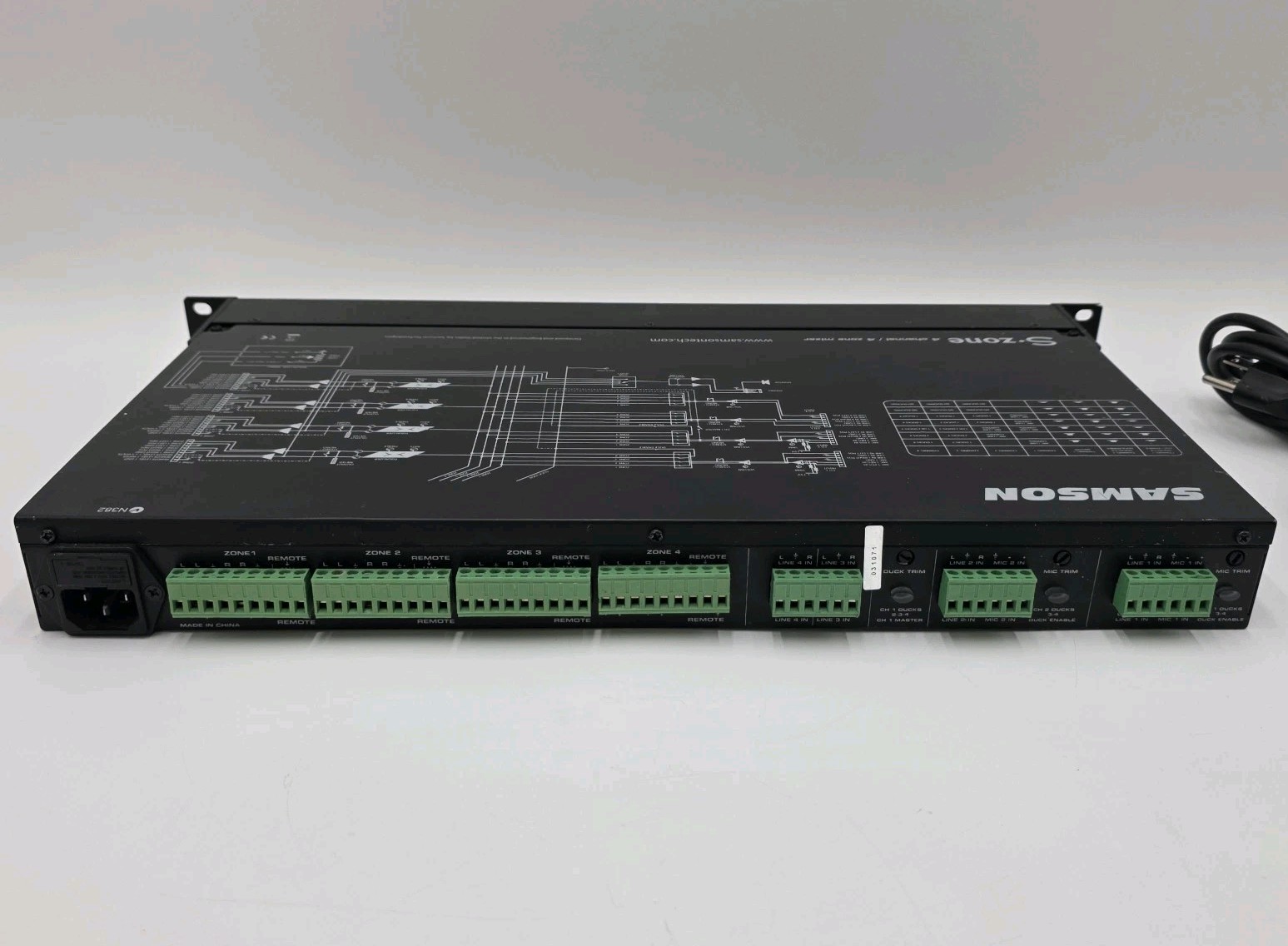 Samson Stereo Mixer 4 input/4 S Zone