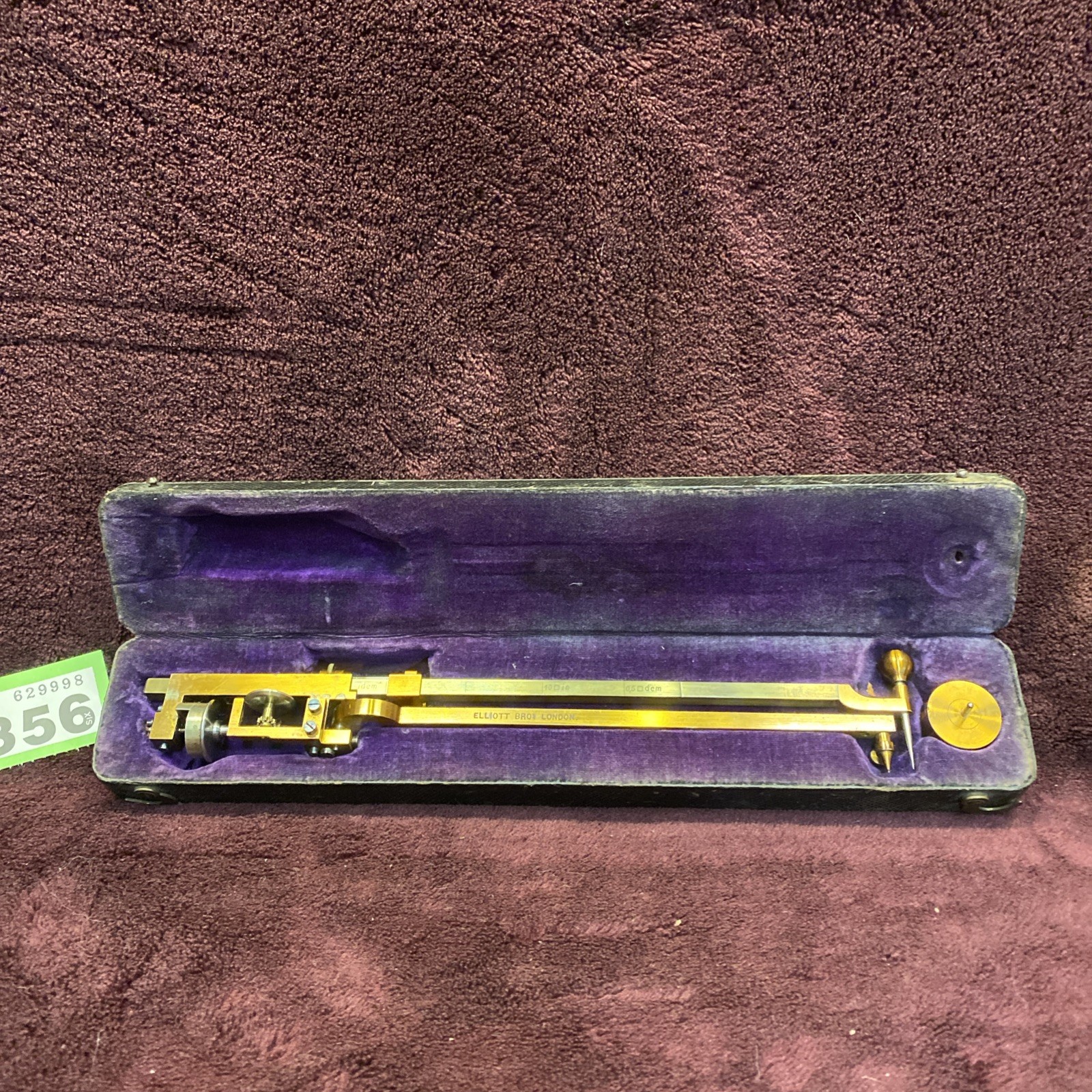 Antique Planimeter by elliott bros of London in box