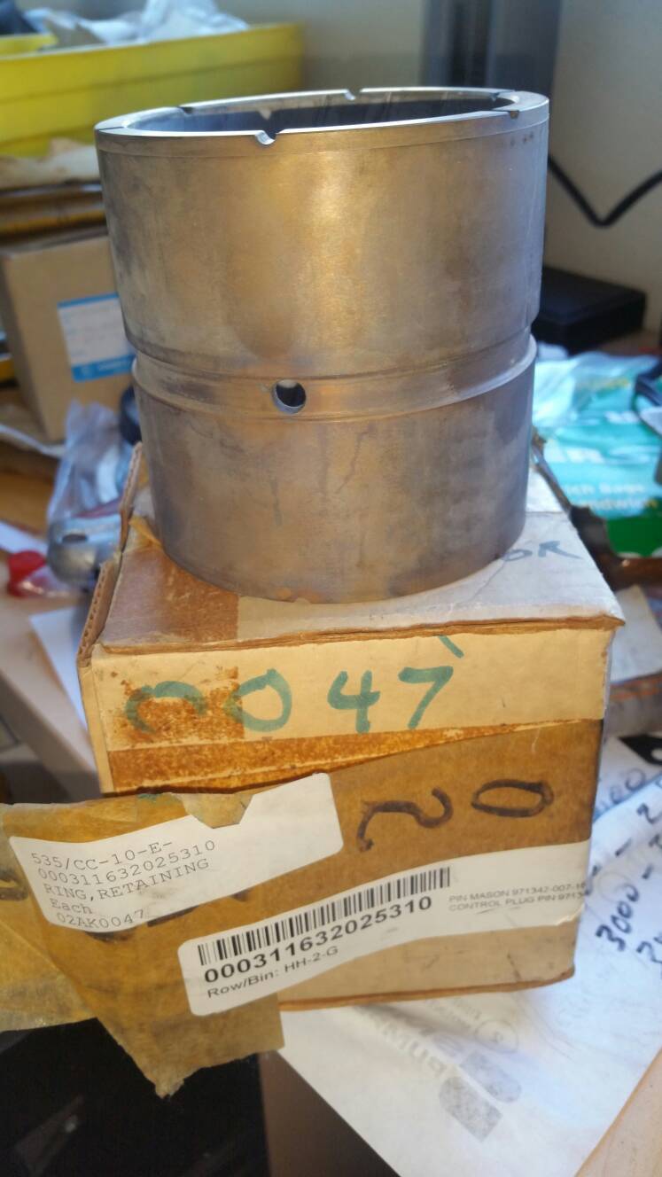 MASON CONTROL PLUG BUSHING PART # 971-342-007-163   " NEW VINTAGE STOCK "