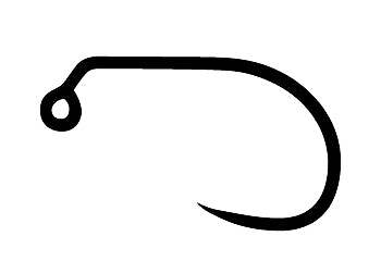 Hanak Competition H 450 BL Jig Fly Fishing Barbless Hooks, 25Pack, various sizes